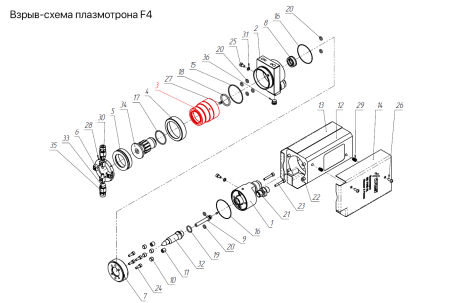 IRS-100002 Корпус анода