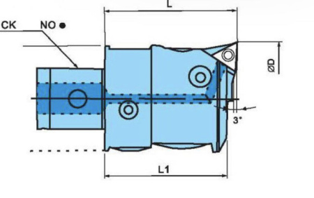 Чистовая расточная головка EWD53-95CKB5