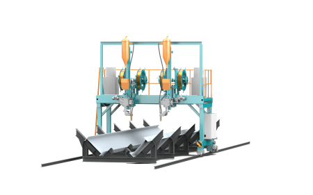 Линия сварки двутавровых балок
