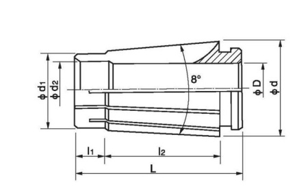 Цанговый патрон SK6