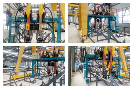 Линия сварки двутавровых балок