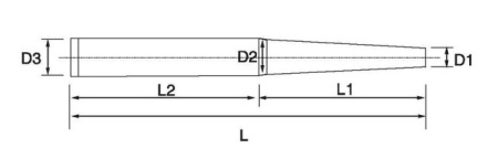 Удлинитель для термопластового патрона SR16-SR5-160