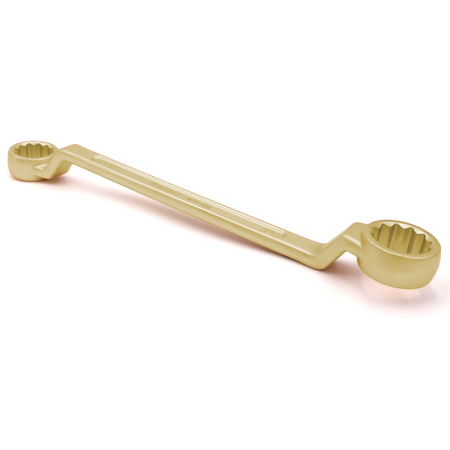 Ключ накидной коленчатый двусторонний искробезопасный AL151-1011