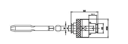 Цанговый патрон G12-M18-20