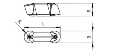 Твердосплавная сменная пластина GIP600E-3.00-LH