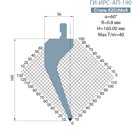 Пуансон Promecam-Amada ГИ-ИРС-AП-190