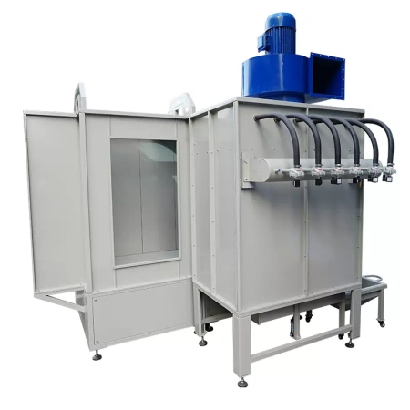 Сквозная камера напыления порошковой краски CH1230