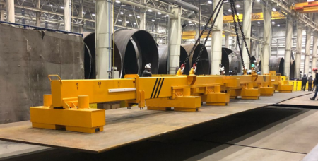 DM2 T12-350/50 Магнитная траверса для листового металла Грузоподъемность 5000 кг