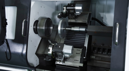 CBH-DHS650 Двухроликовый станок для ротационной вытяжки металла с ЧПУ