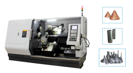 CBS-DR600 Двухроликовый станок для ротационной вытяжки металла с ЧПУ