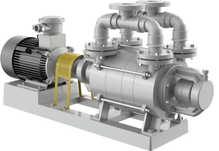Жидкостно-кольцевой насос IRV-Н006-034 (материал импеллера: нержавеющая сталь)