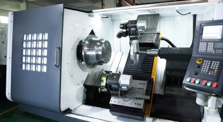 CBH-DHS850 Двухроликовый станок для ротационной вытяжки металла с ЧПУ