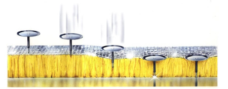 Приварка чашеобразных гвоздей