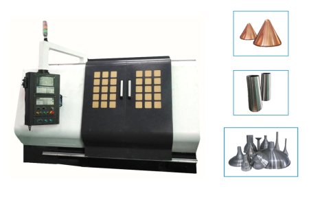 CBS-DR360 Двухроликовый станок для ротационной вытяжки металла с ЧПУ