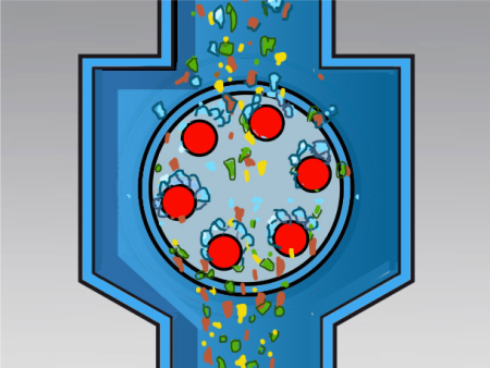 DM-SS-R-40 Магнитный сепаратор с вращающейся стержневой системой