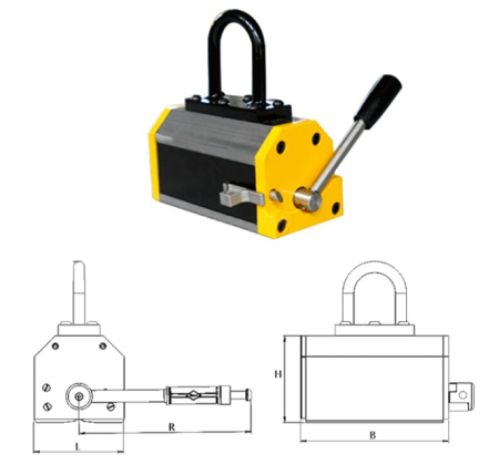 DM-R4-150 Ручной магнитный захват